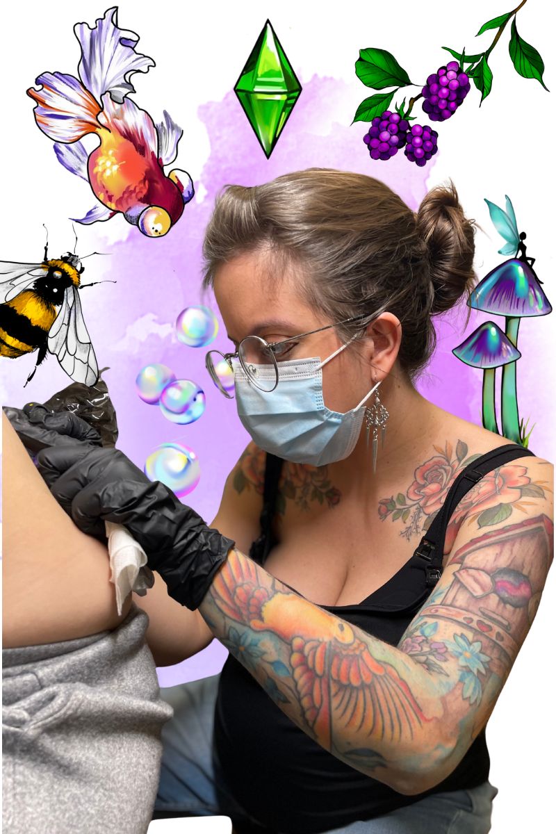 Ella — Tattoo Artist at Little Frankie's Tattoo Co. Sydney